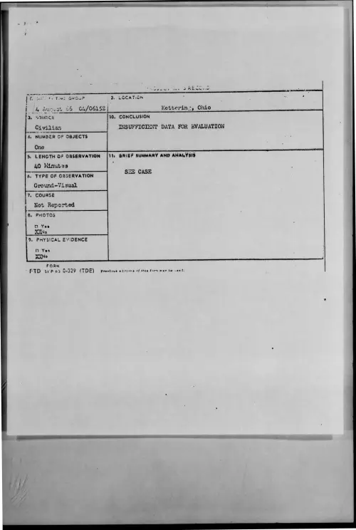 First page of 1966-08-8726700-Kettering-Ohio