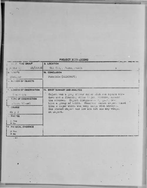 First page of 1967-03-7469221-OilCity-Pennsylvania