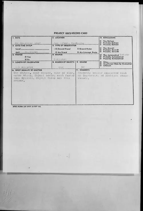 First page of 1957.11 - 6963869 - Ann Arbor, Michigan
