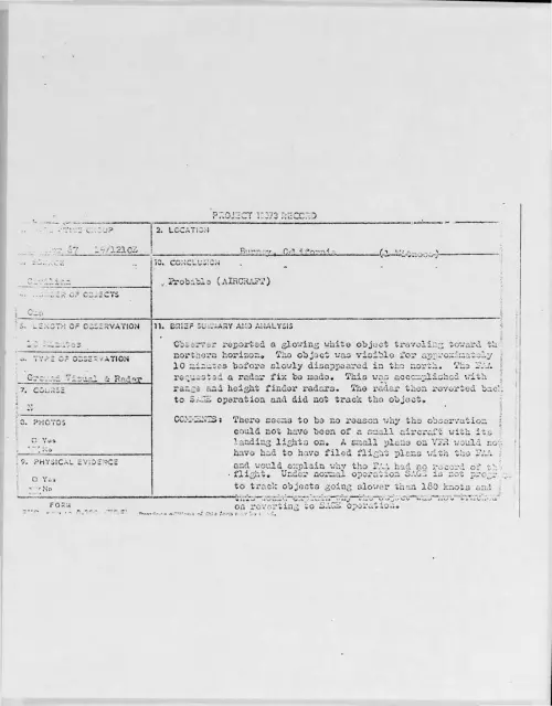 First page of 1967-04-7455360-Burney-California