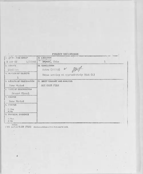 First page of 1967-04-7449069-Springfield-Ohio