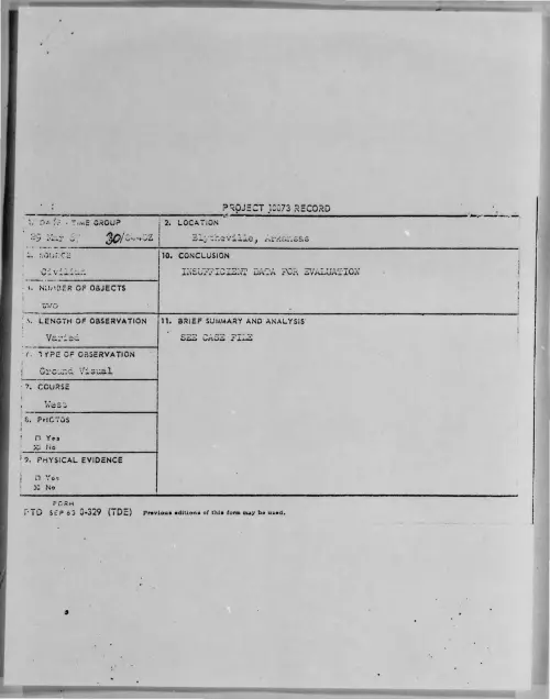First page of 1967-03-7468800-Blytheville-Arkansas