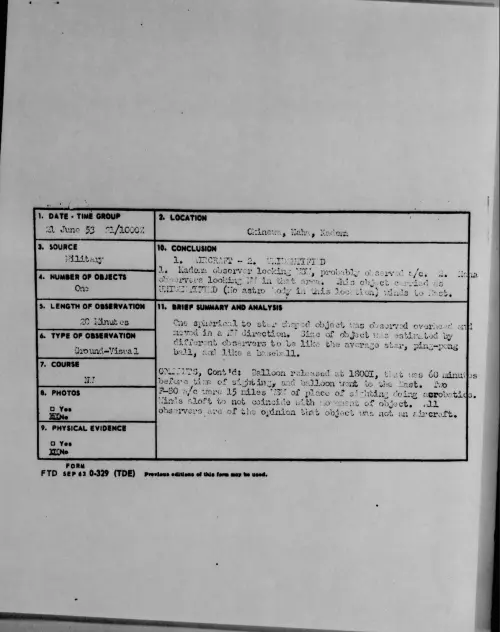 First page of 1953.06 - 6385328 - Okinawa, Naha, Kadena