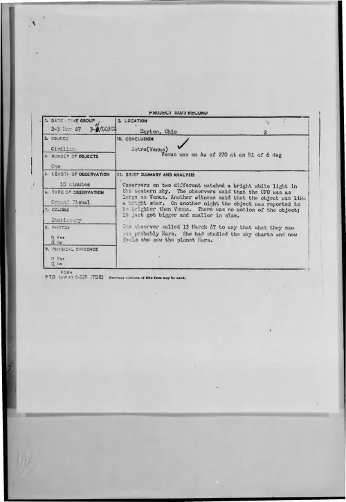 First page of 1967-03-9734540-Dayton-Ohio