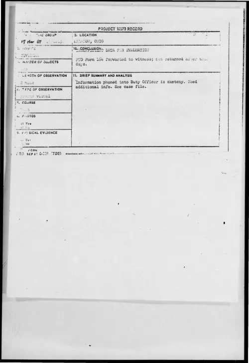 First page of 1967-03-7462097-LEBANON-OHIO