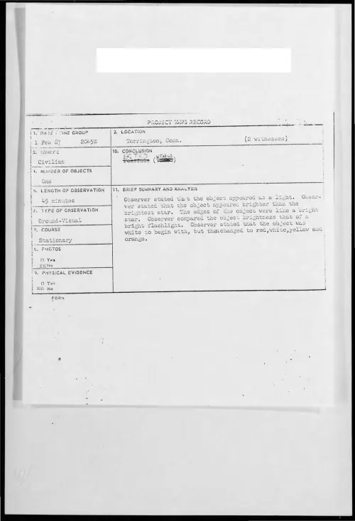 First page of 1967-02-8550496-Torrington-Conn