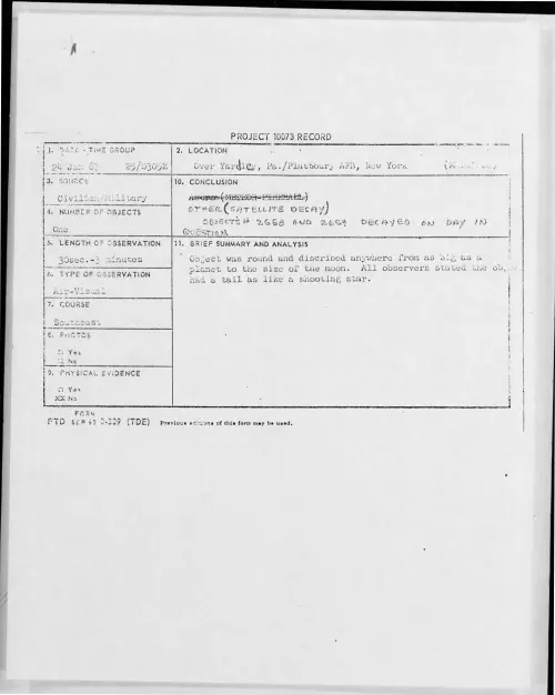 First page of 1967-01-8541780-OverYardley-Pa--PlatteburyAFB-NewYork
