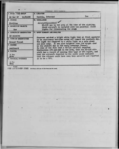 First page of 1967-03-7458832-Osceola-Arkansas