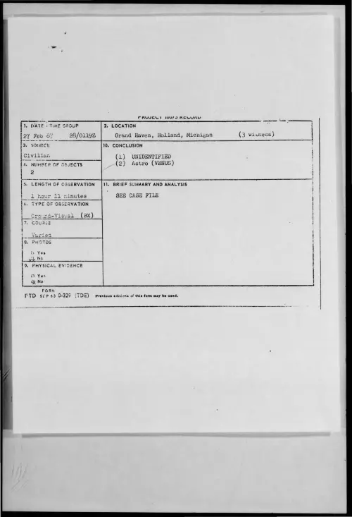 First page of 1967-02-9733688-GrandHaven-Holland-Michigan