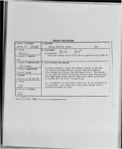 First page of 1967-02-9734009-CorpusChristi-Texas