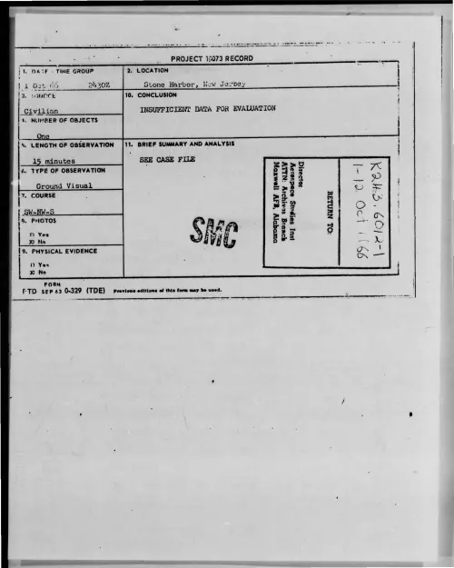 First page of 1966-10-8297687-StoneHarbor-NewJersey