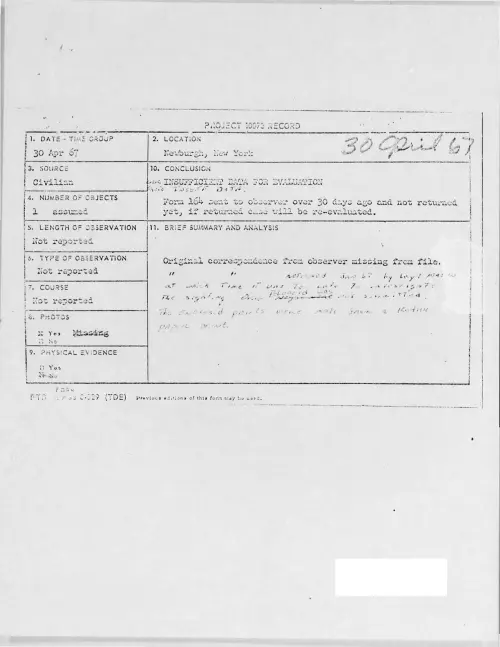 First page of 1967-04-7456544-Newburgh-NewYork