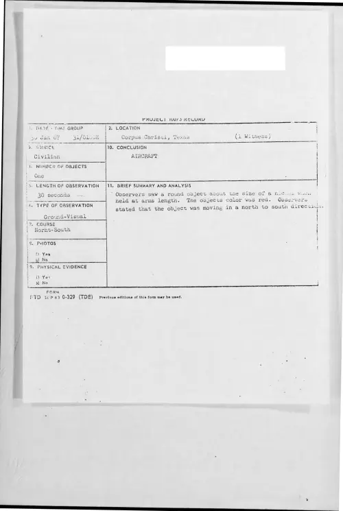First page of 1967-01-8545110-CorpusChristi-Texas