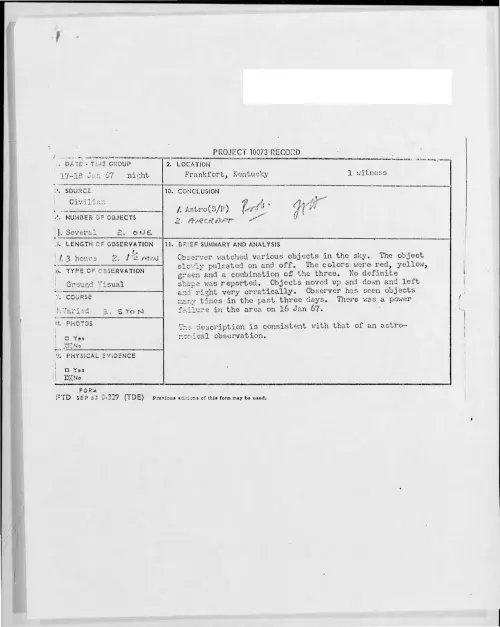 First page of 1967-01-8538822-Frankfort-Kentucky