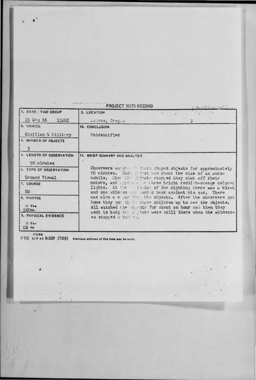 First page of 1966-12-8285852-Monroe-Oregon