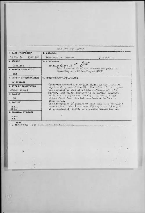 First page of 1966-11-8271349-Indianapolis-Indiana