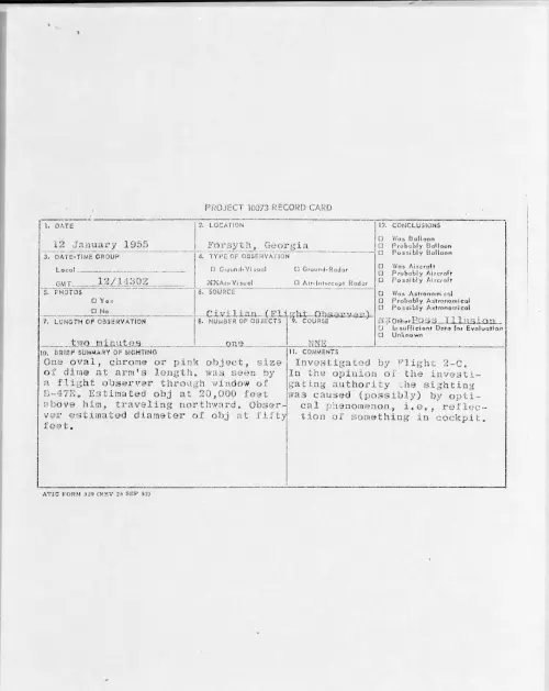 First page of 1955.01 - 6965680 - Forsyth, Georgia