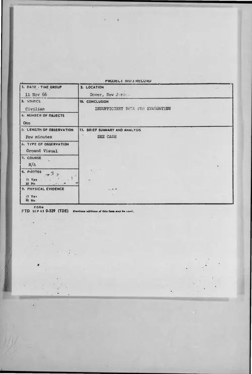 First page of 1966-11-8270248-Dover-NewJersey