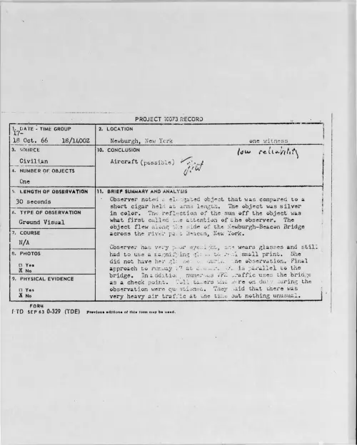 First page of 1966-10-8286794-Newburgh-NewYork