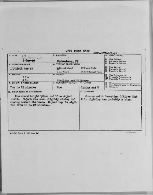 First page of 1957.11 - 6782782 - Ogdensberg, NY