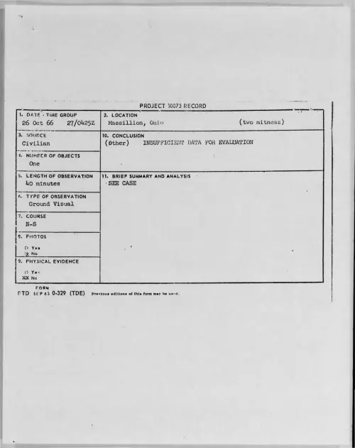 First page of 1966-10-8292836-Massillion-Ohio