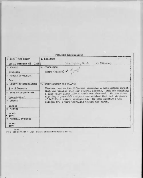 First page of 1966-10-8293249-Washington-D-C