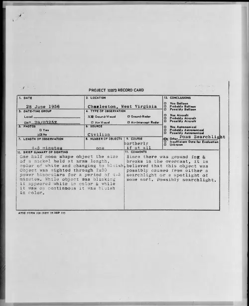 First page of 1956.06 - 6786685 - Charlston, West Virginia