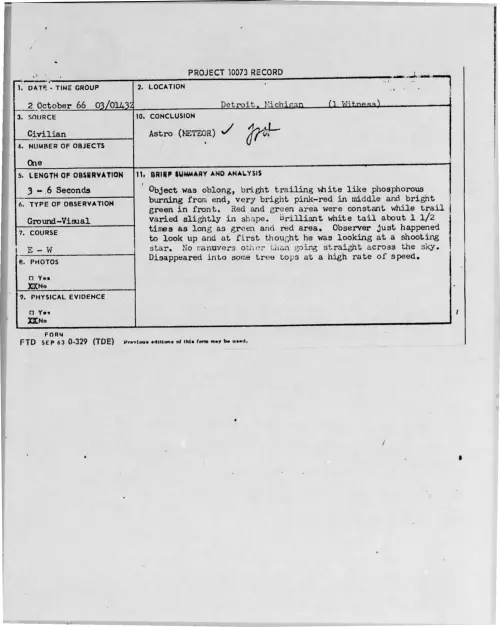 First page of 1966-10-8276339-Detroit-Michigan