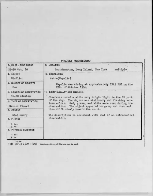 First page of 1966-10-8290310-Southhampton-LongIsland-NewYork