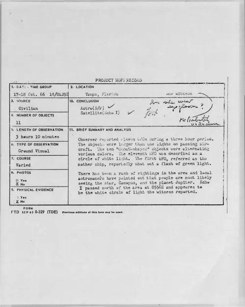First page of 1966-10-8286645-Tampa-Florida