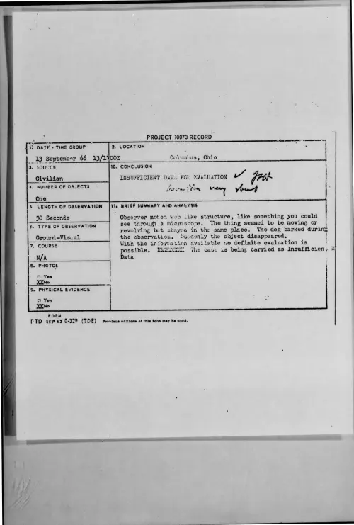 First page of 1966-09-8293300-Columbus-Ohio