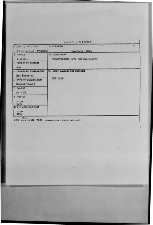First page of 1966-08-8728405-Mansfield-Ohio
