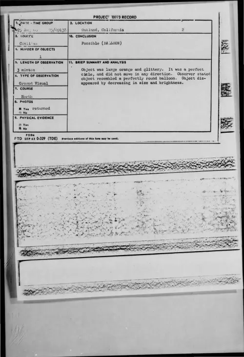 First page of 1966-08-8287448-Oakland-California