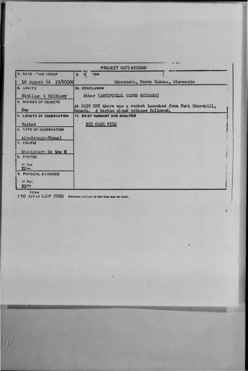 First page of 1966-08-8728587-Minnesota