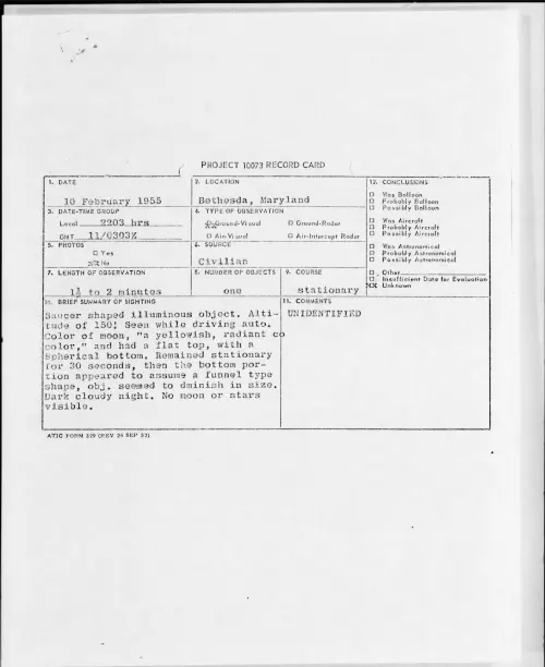 First page of 1955.02 - 6968899 - Bethesda, Maryland
