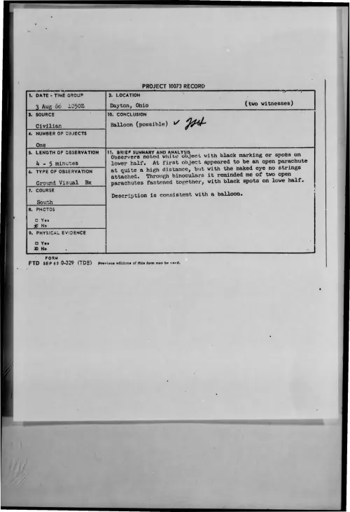 First page of 1966-08-8726069-Dayton-Ohio