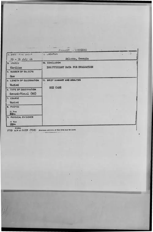 First page of 1966-07-8724655-Atlanta-Georgia