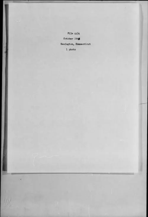 First page of 1956.10 - 7276803 - Newington, Connecticut (#4434)
