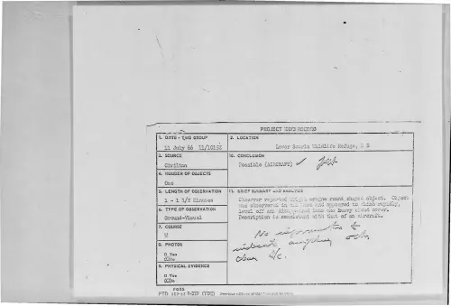 First page of 1966-07-8290459-LowerSourisWildlifeRefuge-ND