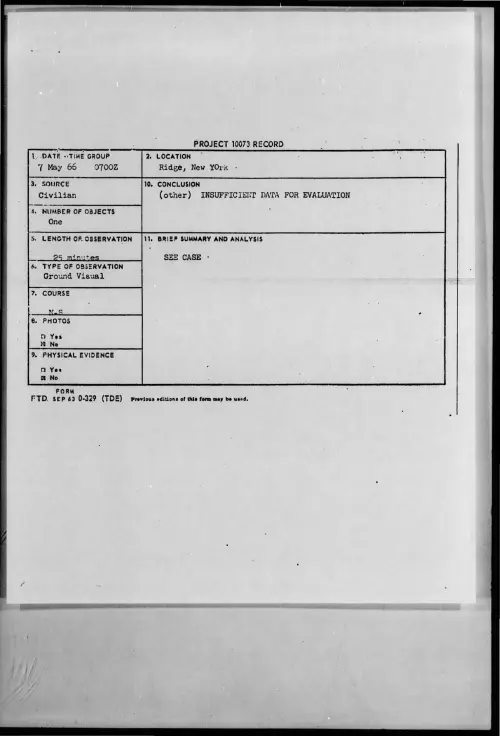 First page of 1966-05-7092118-Ridge-NewYork