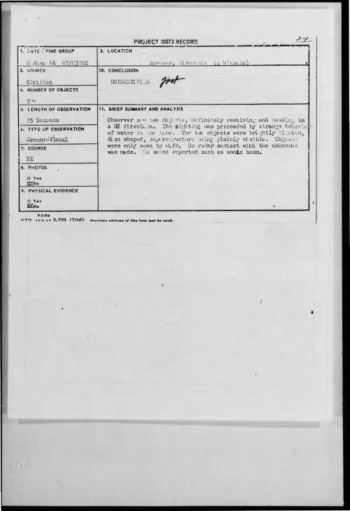 First page of 1966-06-8276902-Spooner-Wisconsin