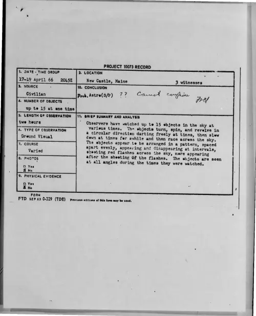 First page of 1966-04-7106166-NewCastle-Maine