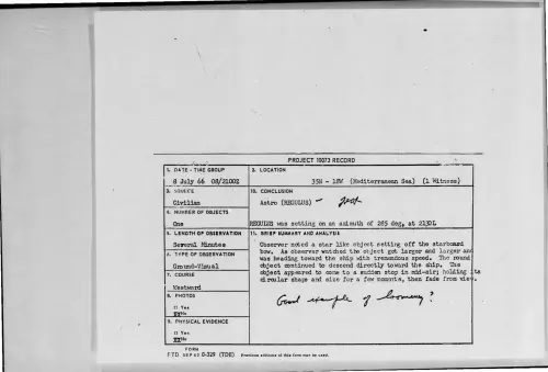 First page of 1966-07-8290149-35N-18W-MediterraneanSea-