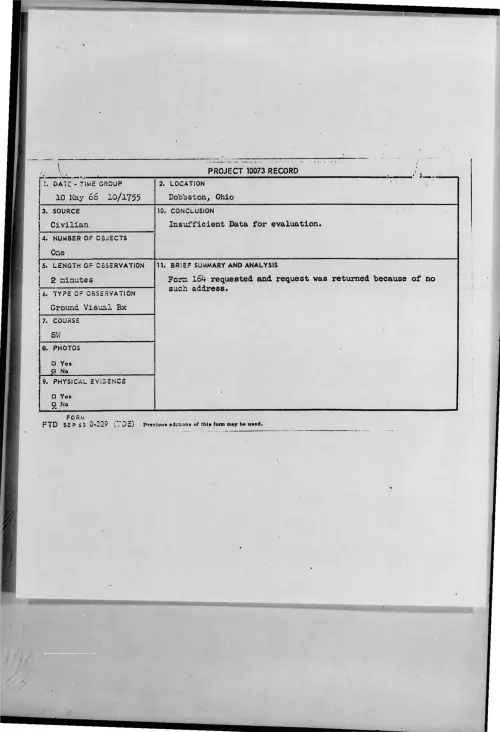 First page of 1966-05-7092177-Dobbston-Ohio