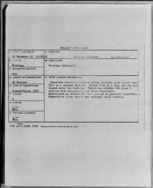 First page of 1965-12-8694050-Lansing-Michigan