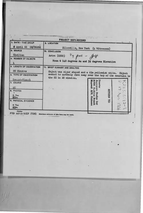 First page of 1966-04-7098899-Ellenville-NewYork