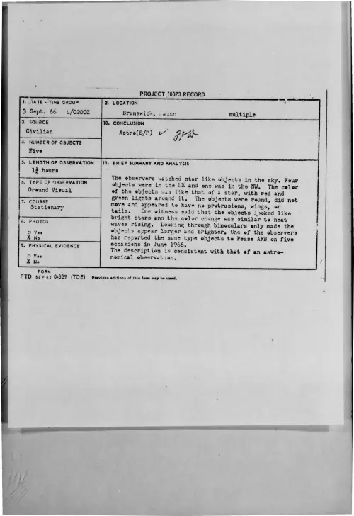 First page of 1966-09-8292252-Brunswick-Maine