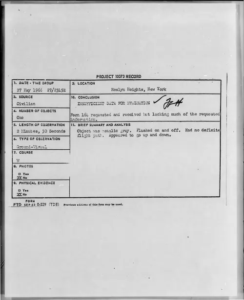 First page of 1966-05-7092530-RoslynHeights-NewYork