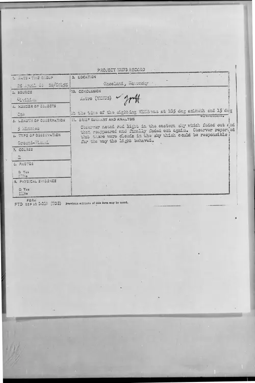 First page of 1966-04-7091701-Raceland-Kentucky