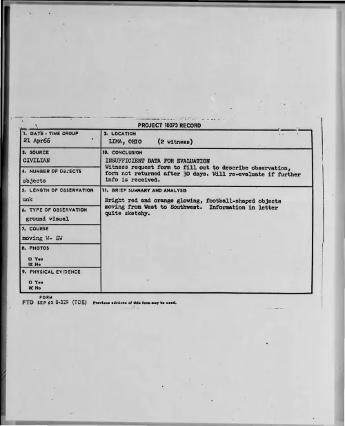 First page of 1966-04-7107652-Lima-Ohio
